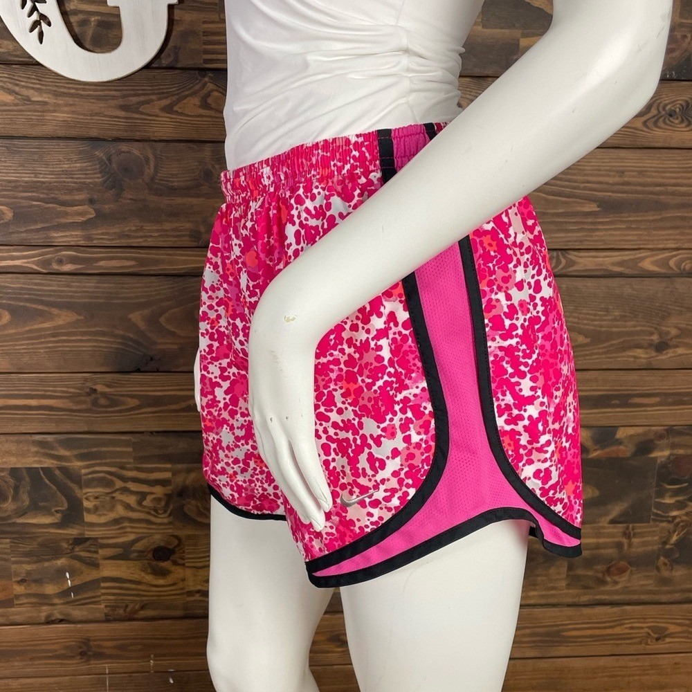 NIKE | Original Tempo Workout Athletic Shorts Swoosh‎ Logo Polkadot Splatter